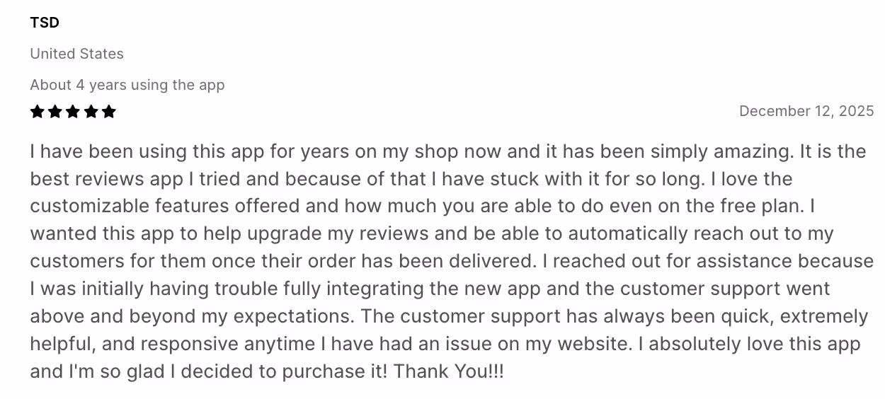 Rivyo, one of the best shopify review apps
