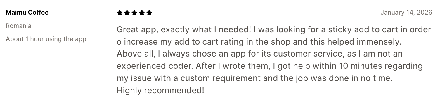 store design app for Shopify stores