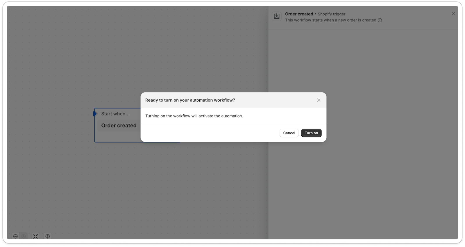 SMS workflow example