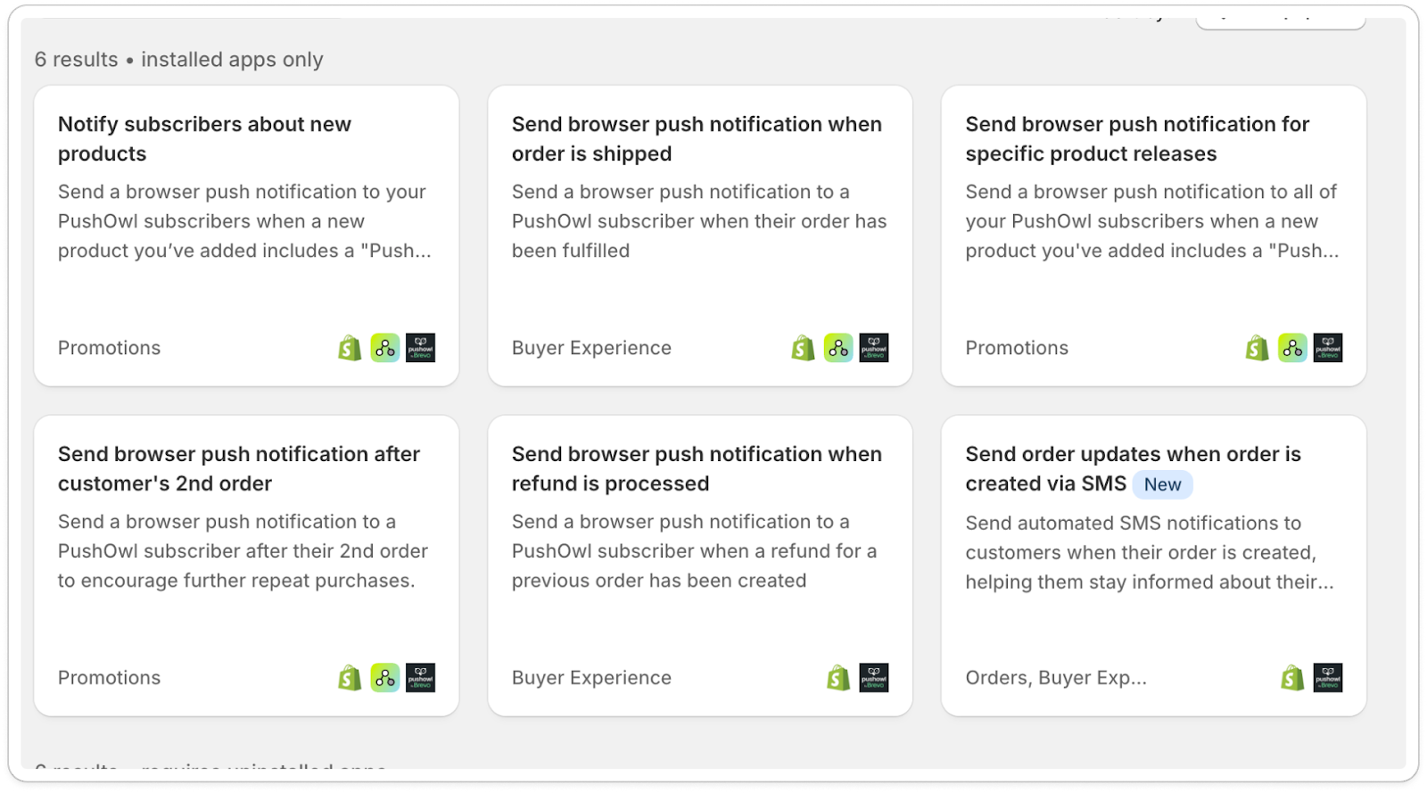 Behavior SMS triggers