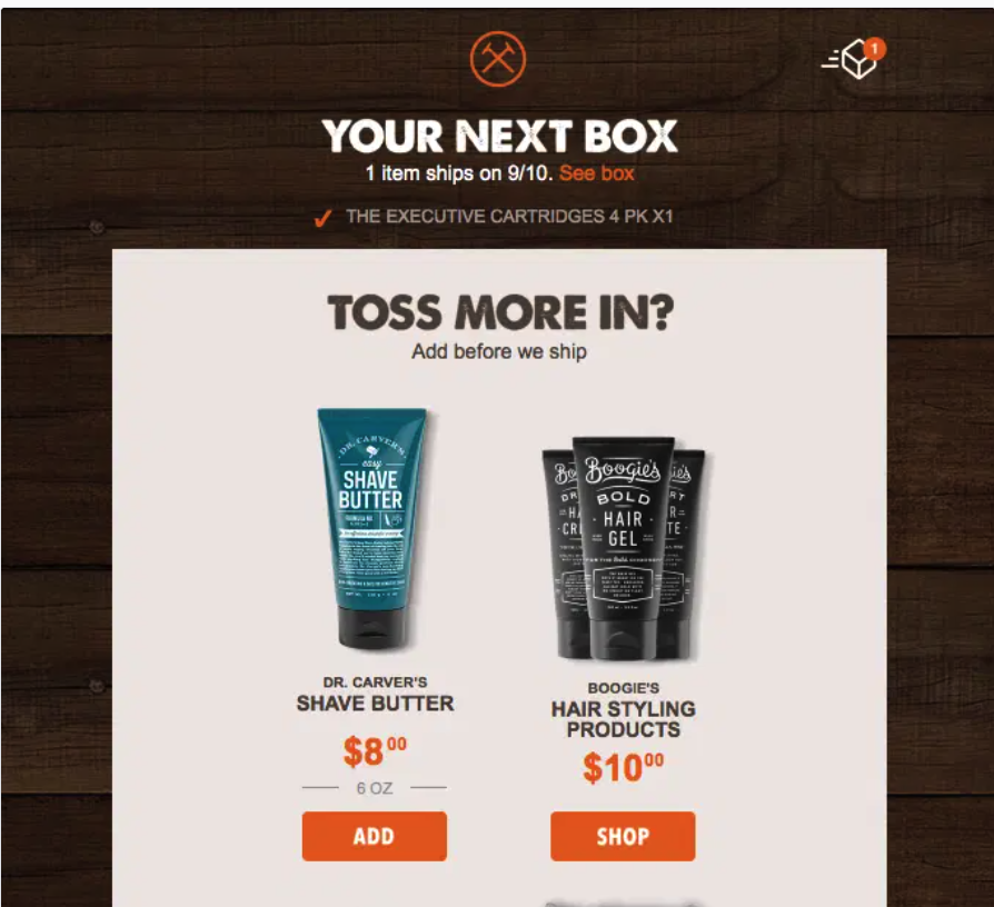 Shopify shipping confirmation email