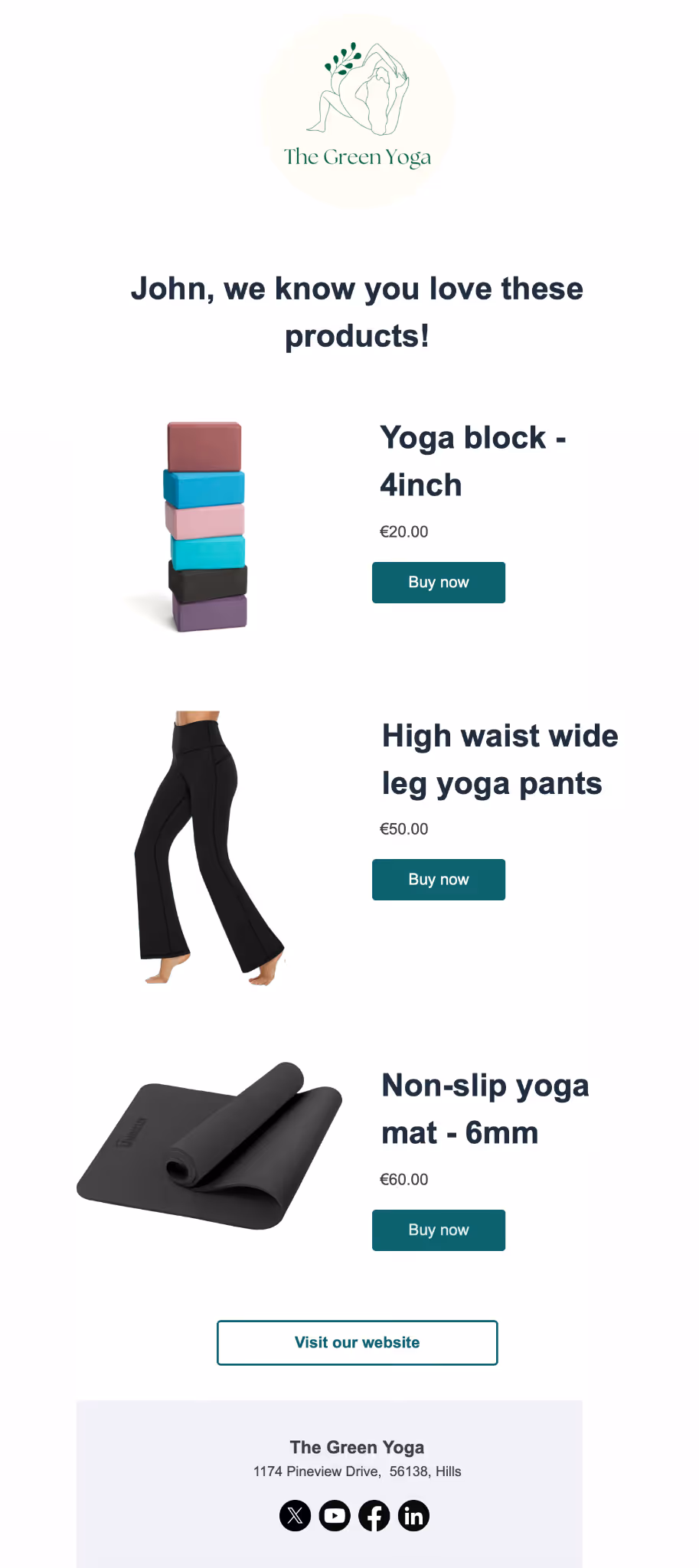 customize shopify transactional emails with product recommendation