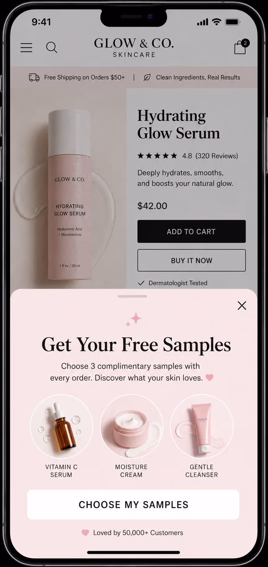 scroll-up velocity popup intent
