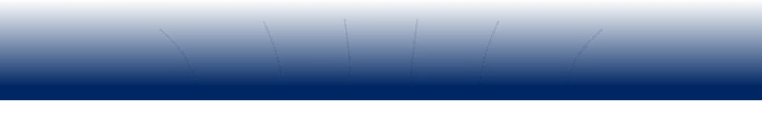 Curved, vertical light streaks on a dark blue gradient background fading to black at the bottom.
