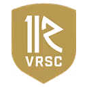 VRSC emblem with stylized white letters on a gold shield background.
