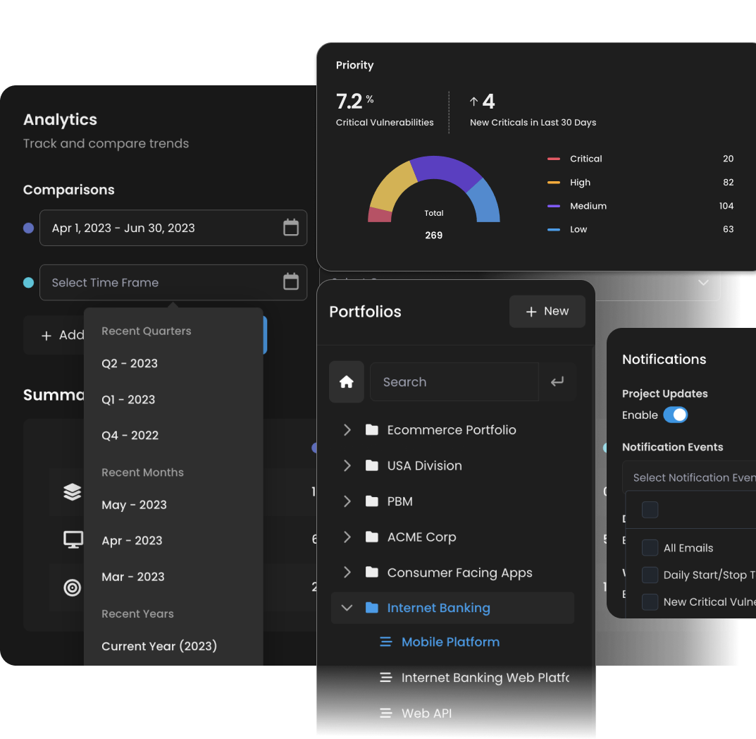 Client being shown a cybersecurity penetration test report for their organization
