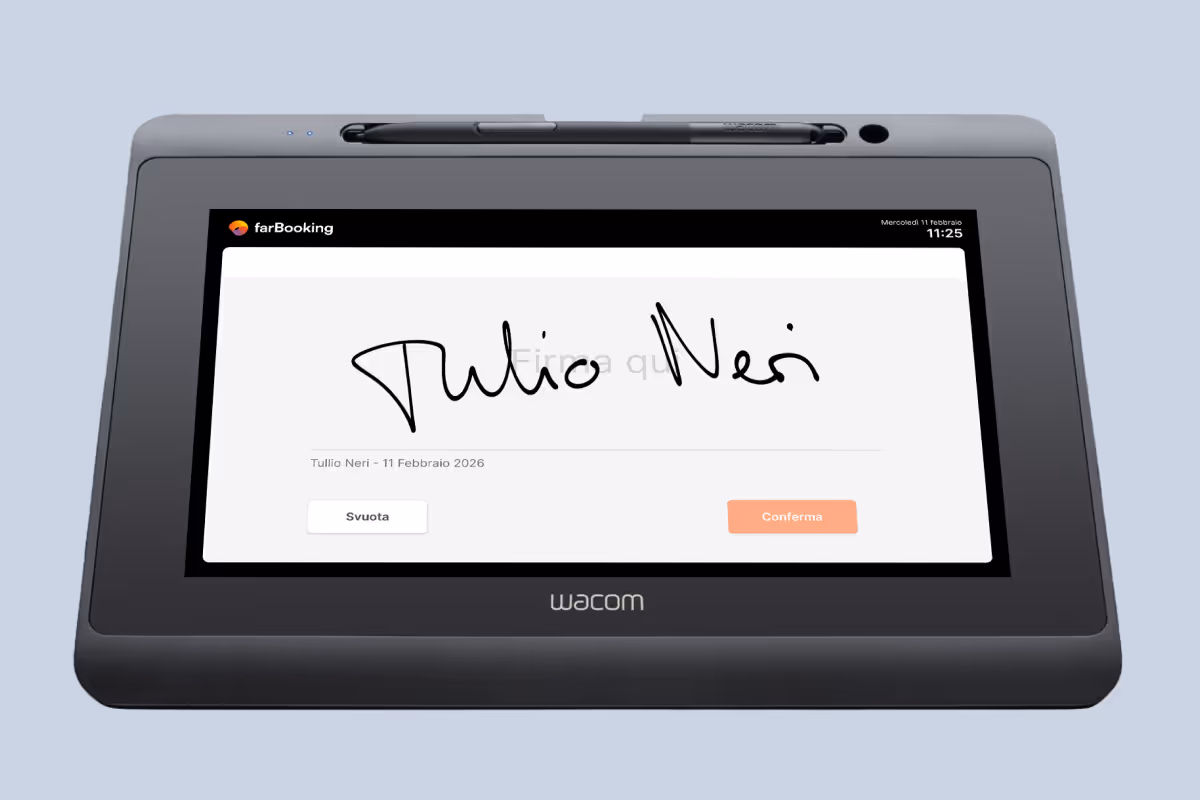 Tablet per firma digitale