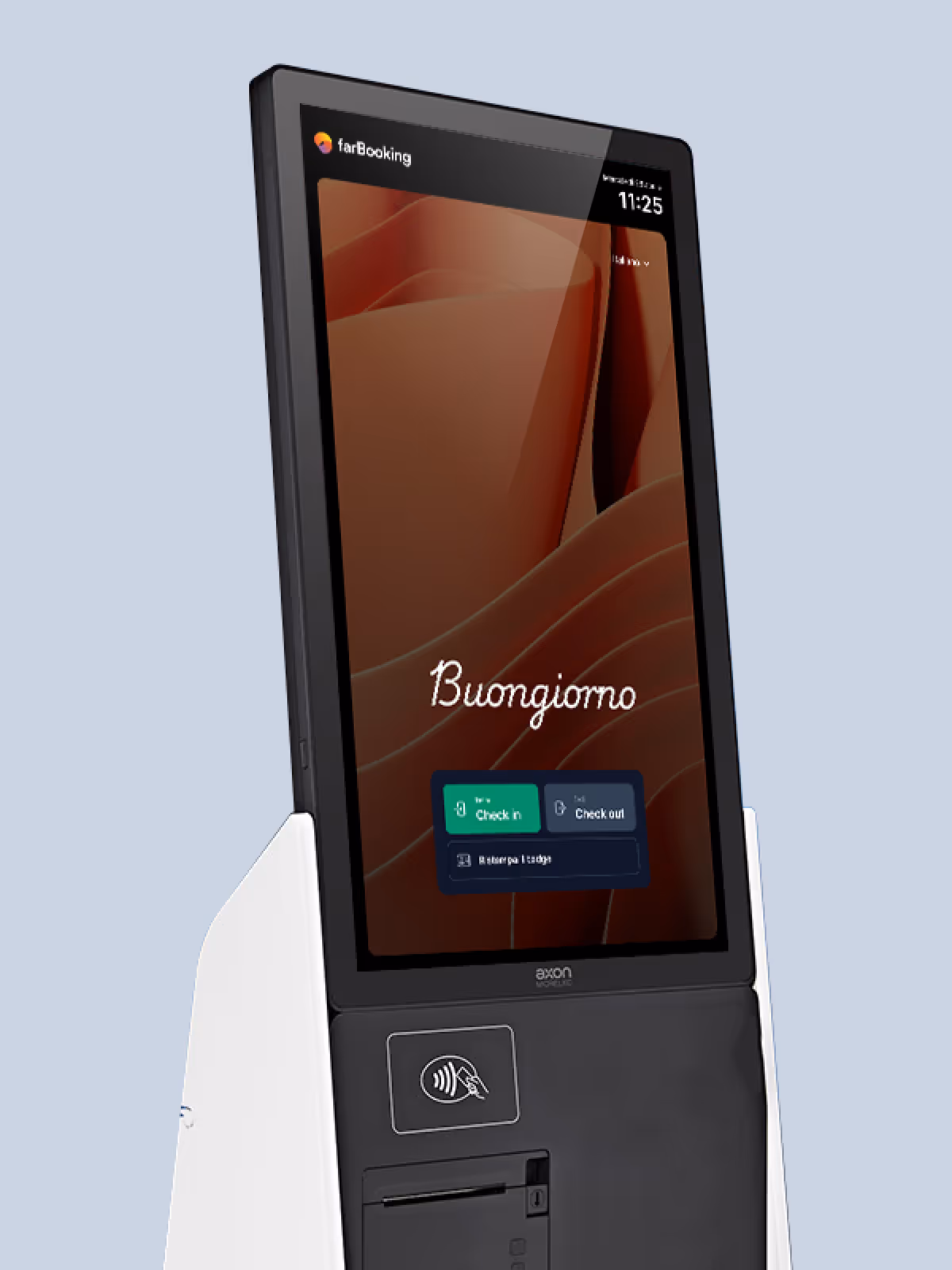 Totem per il self check-in