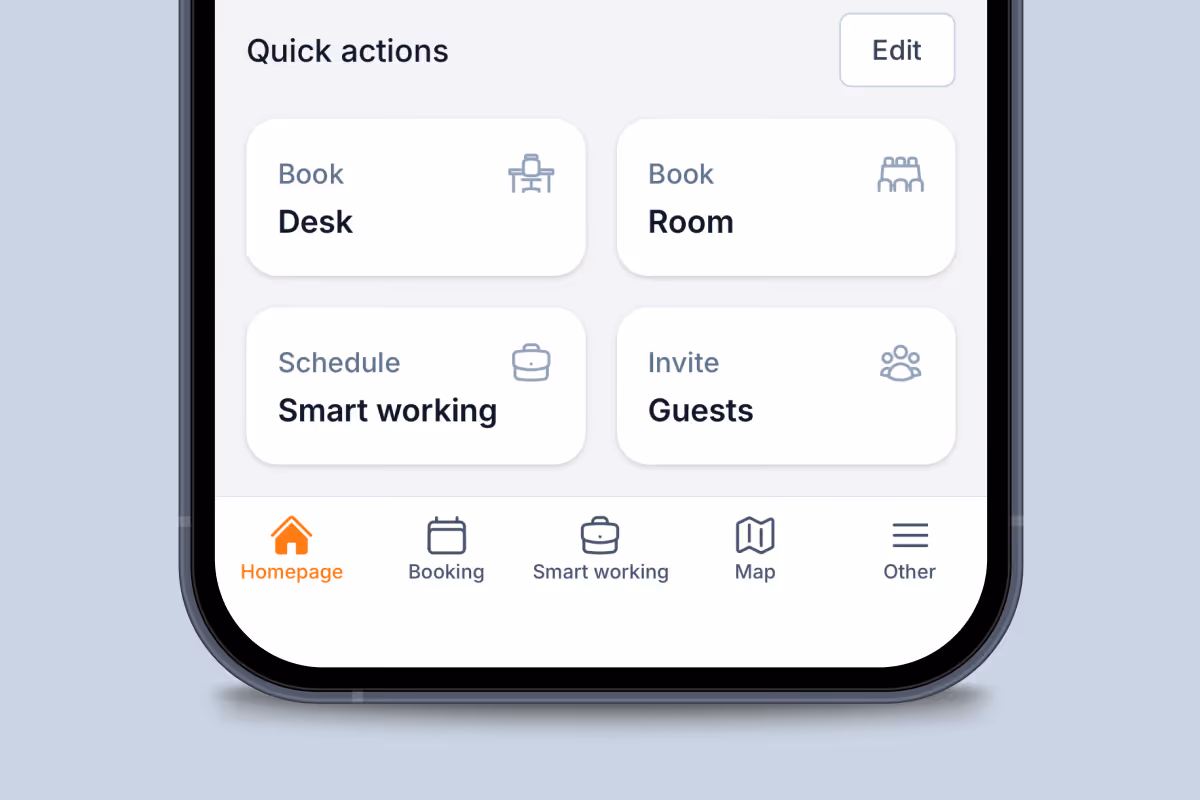 Funzionalità principali dell'app farBooking