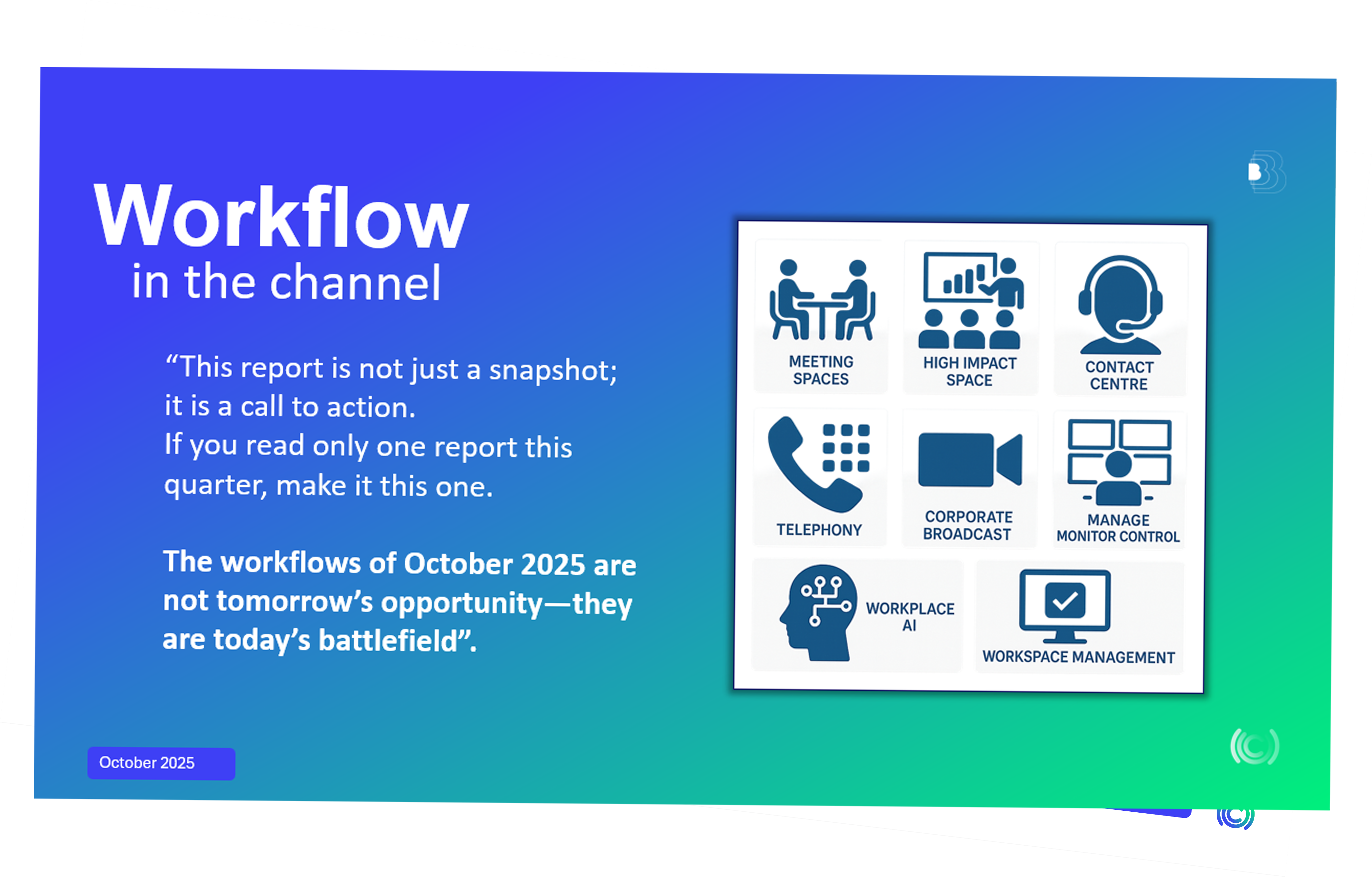 Cover design of the Channel Pulse  report