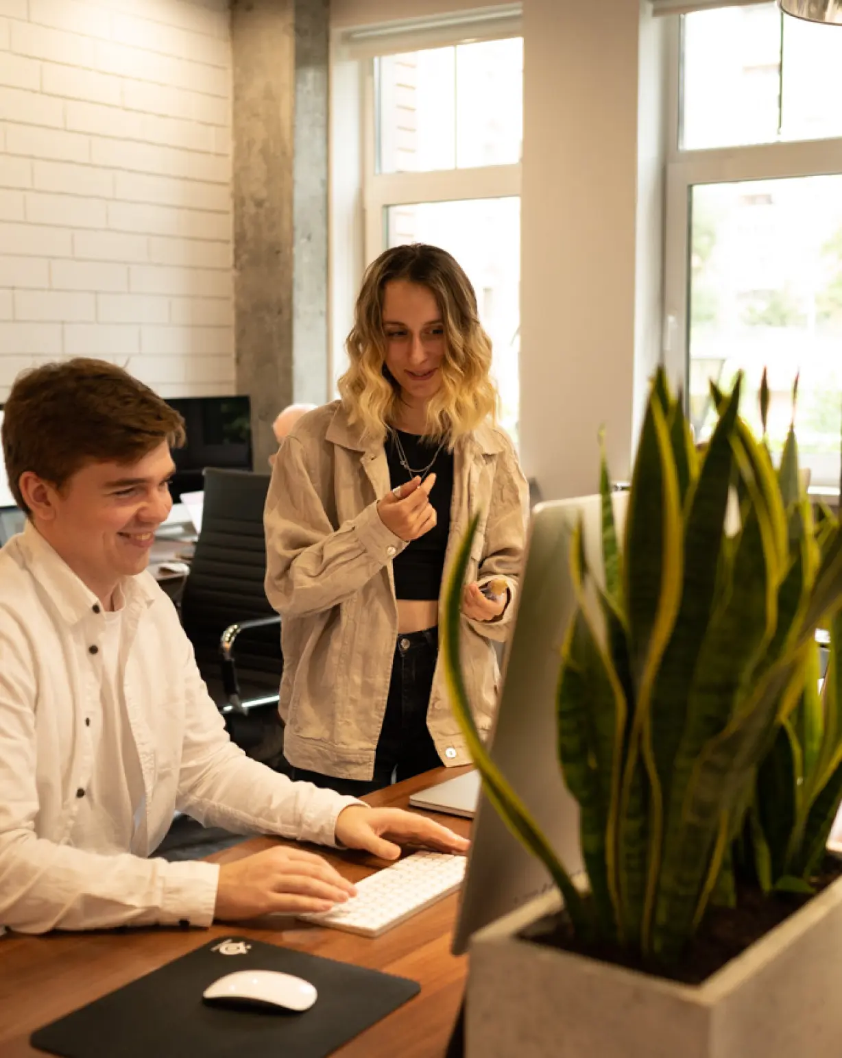 Head of Design and Motion Designer at Work in Company Office