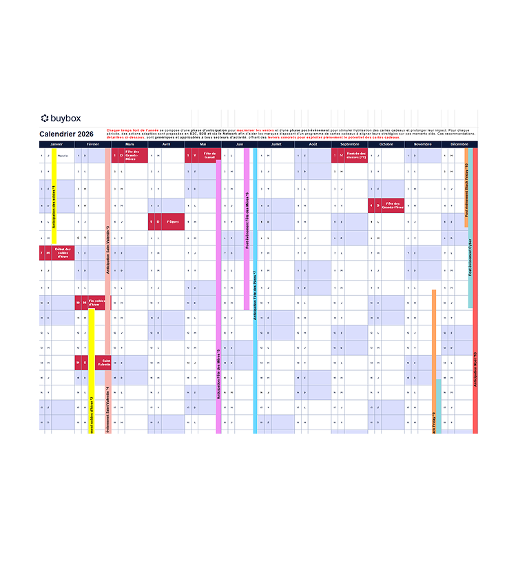 calendrier 2025 visuel