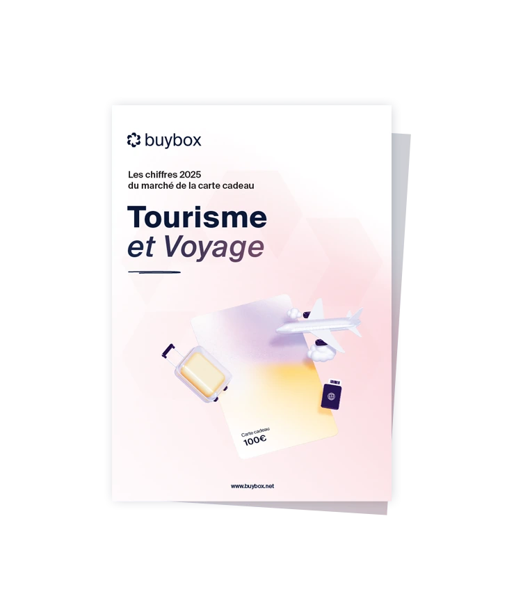 Couverture du rapport sur les chiffres de la carte cadeau dans le secteur du tourisme et des voyages