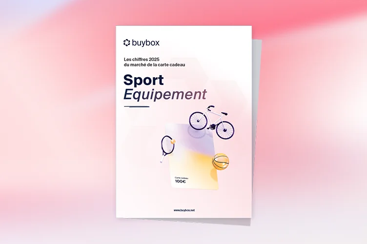 Couverture du rapport sur les chiffres de la carte cadeau dans le secteur du sport
