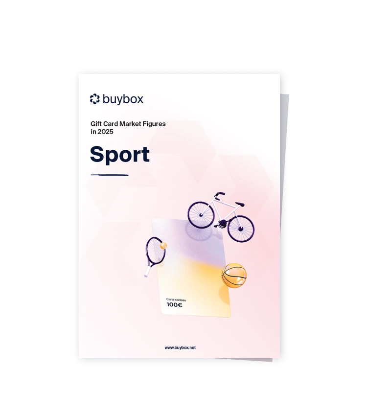 Gift card market figures sports industry