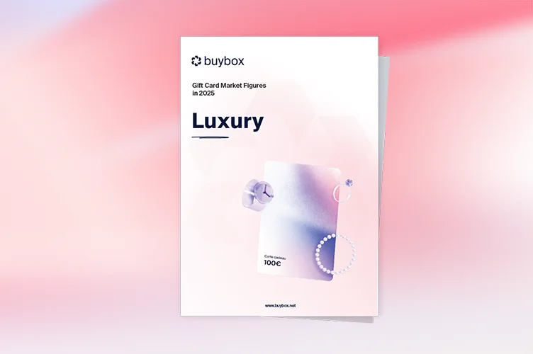 Gift card market figures in the luxury industry