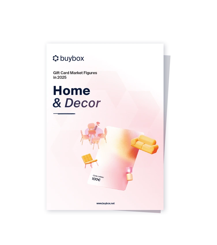 Gift card market figures Home Decoration industry