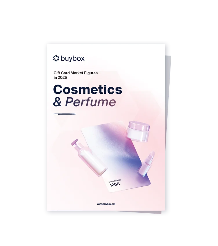 gift card in cosmetic and fragrance sector