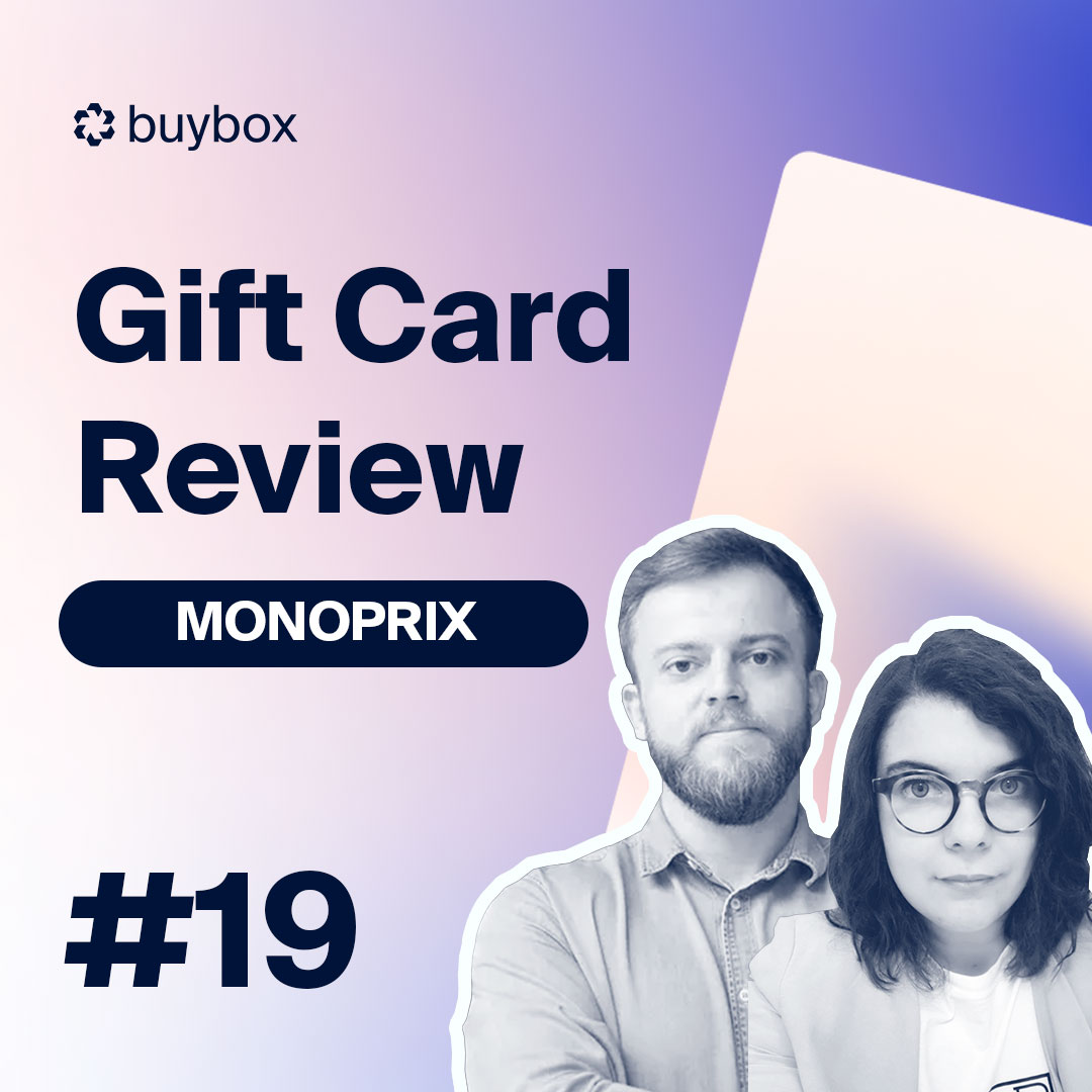 #19 - Analyse du programme carte cadeau Monoprix