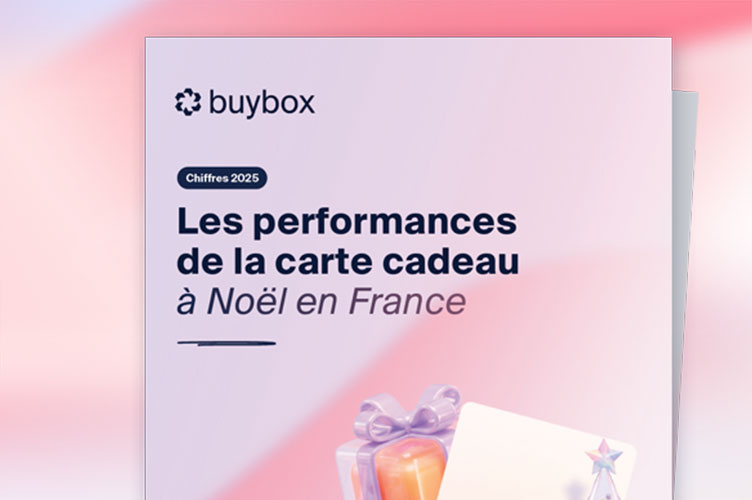 Couverture du rapport des chiffres de la carte cadeau à Noël