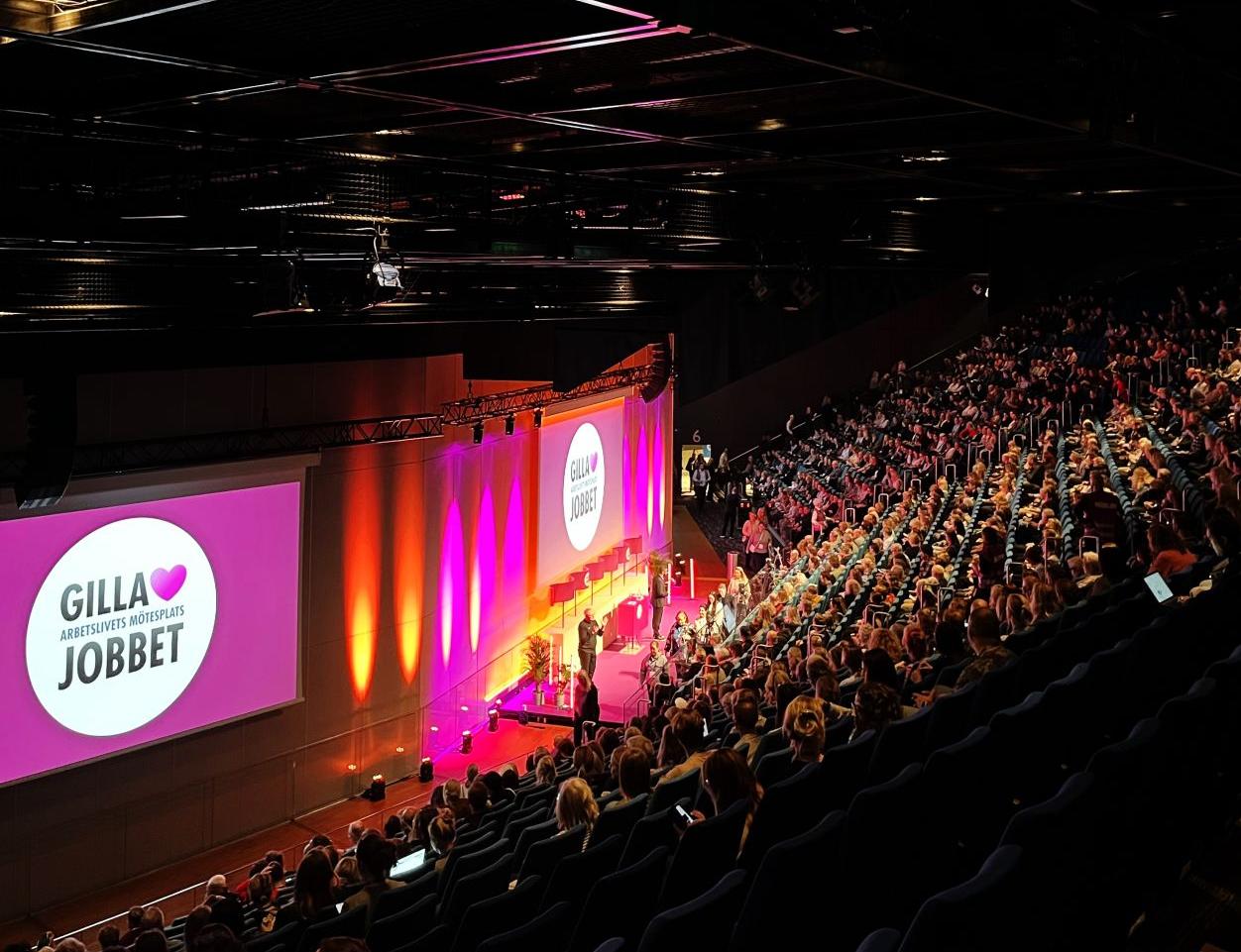 En bild på Stockholm vid vattnet