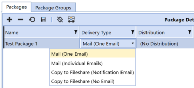 Configuring reporting packages, OneStream