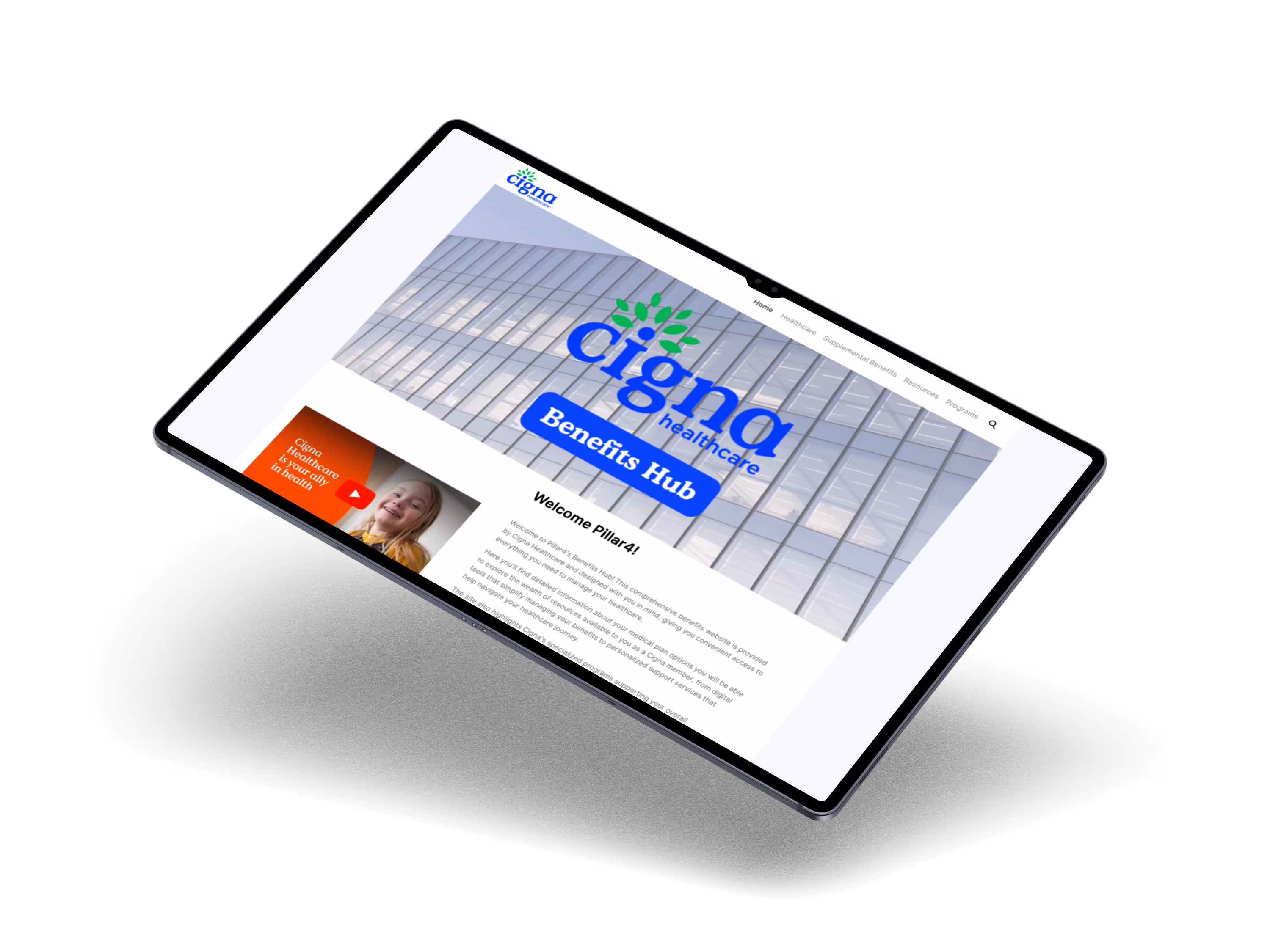 Cigna mockup