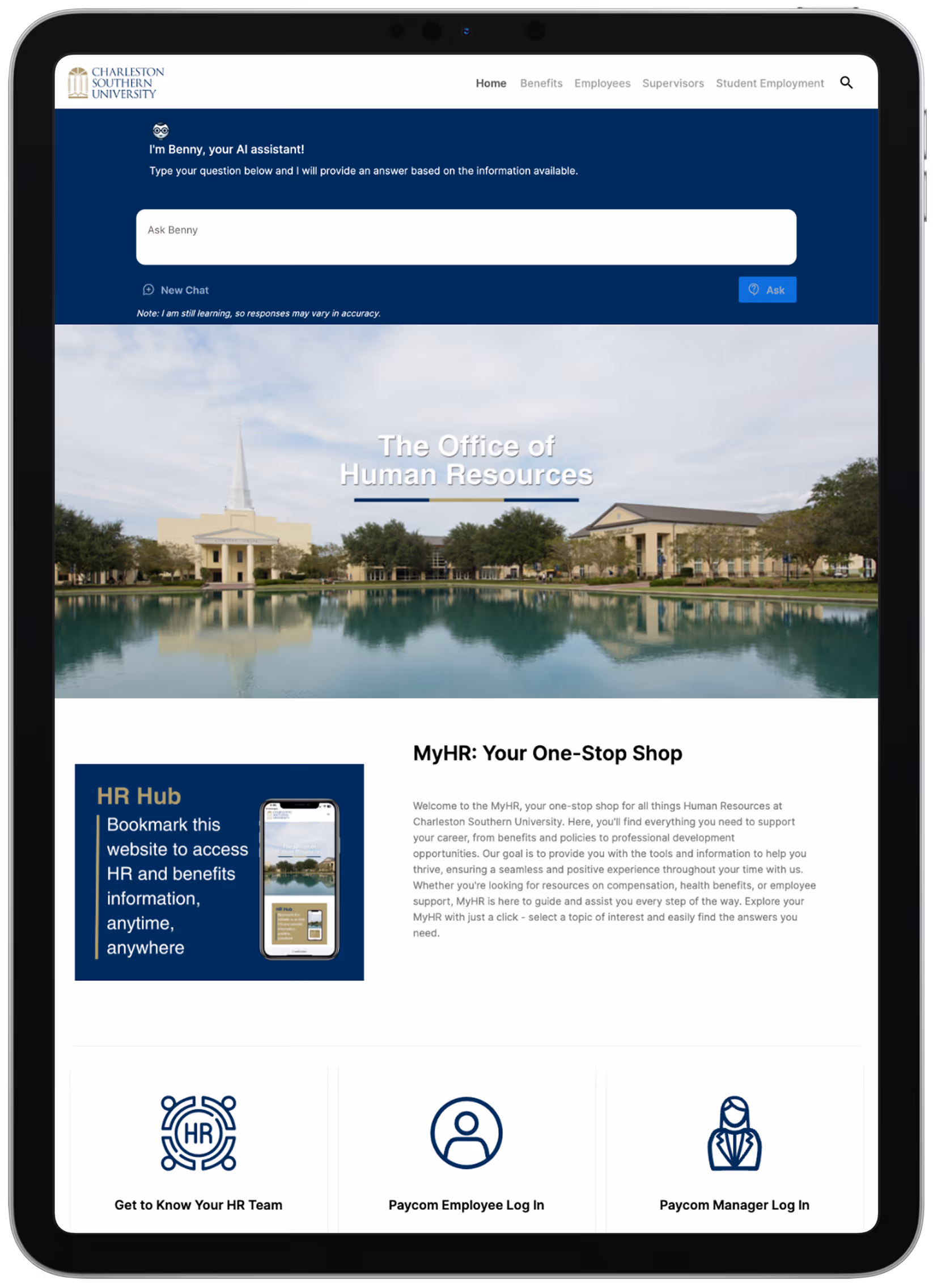 Tablet screen showing Transamerica Medical Gap Insurance product page with San Francisco cityscape, Transamerica building, and detailed product features list.