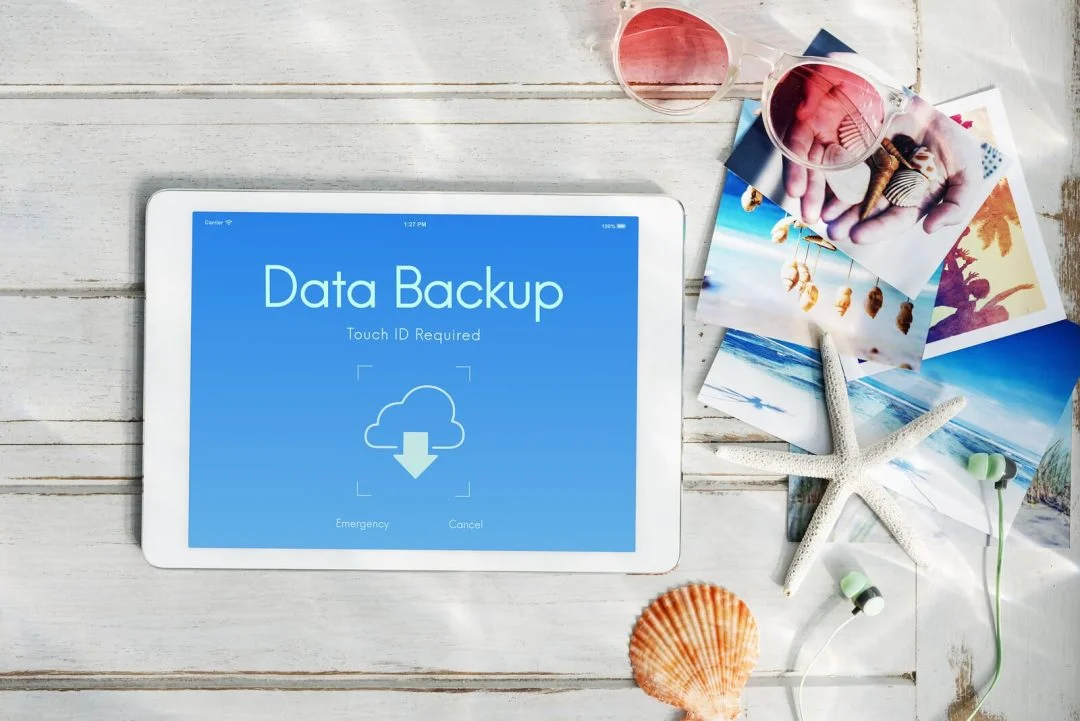 Online Backup Cloud Storage Data Concept