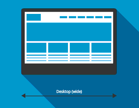 Exemplo de website responsivo