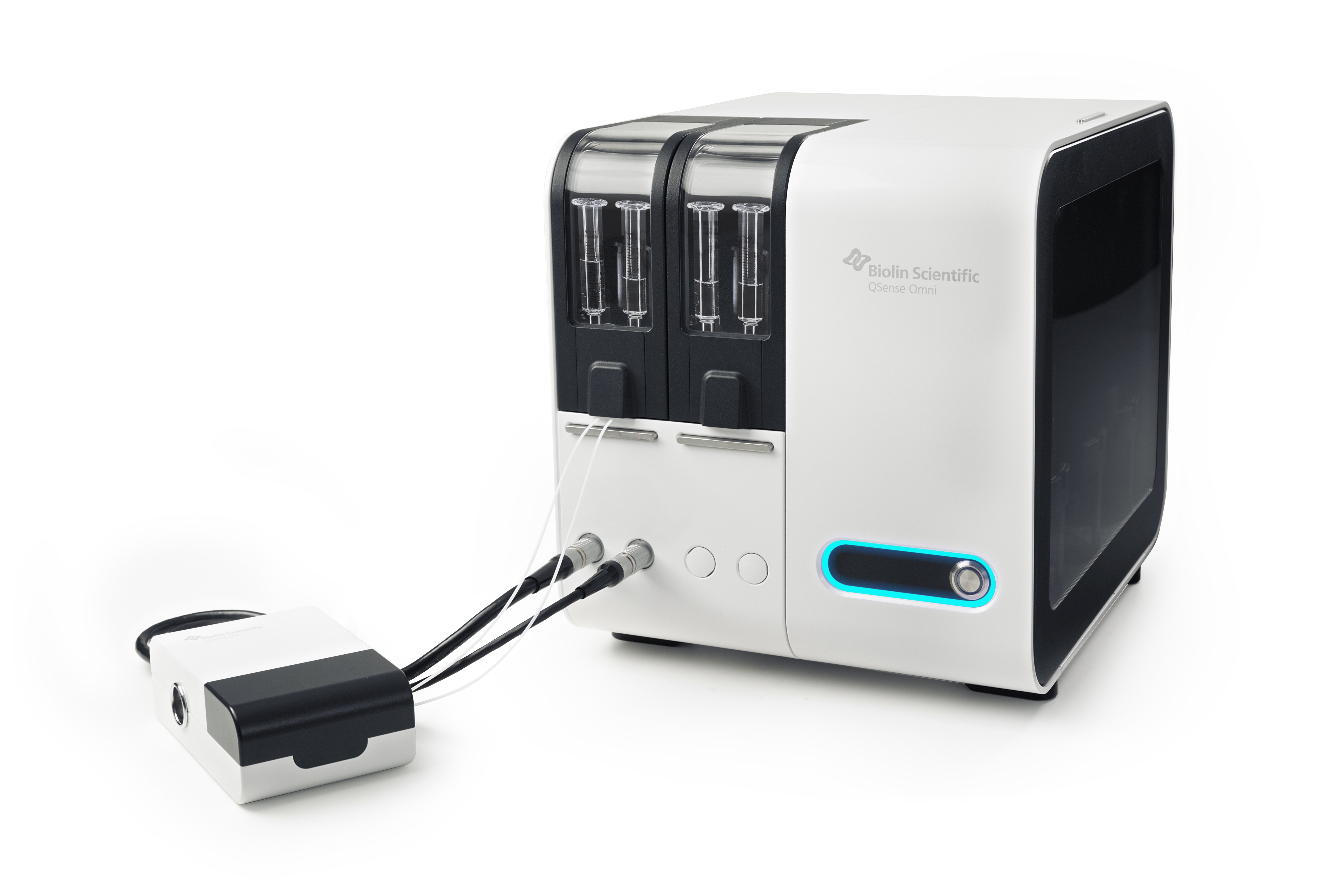 QSense Omni ve QSense Orbit tamamlayıcı ölçüm ünitesi bir arada