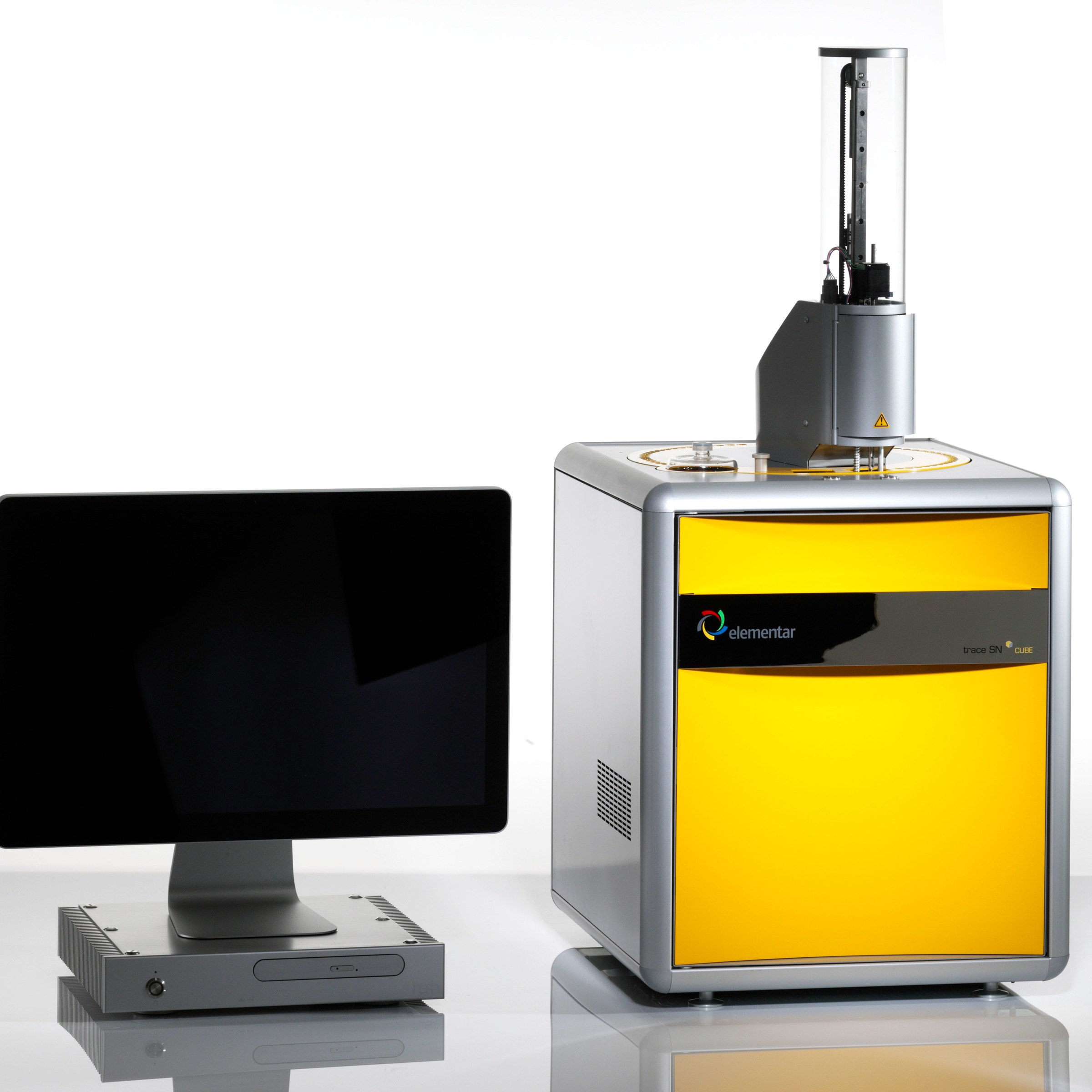 Elementar trace SN cube ve kontrol bilgisayarı