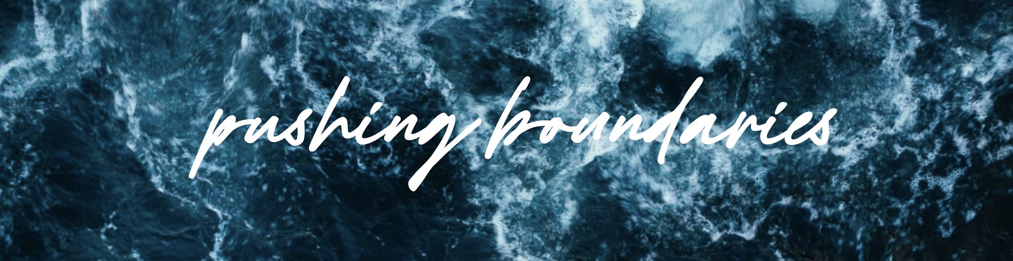 Linseis kurumsal görseli — dalgalı deniz yüzeyi üzerinde "pushing boundaries" ibaresi