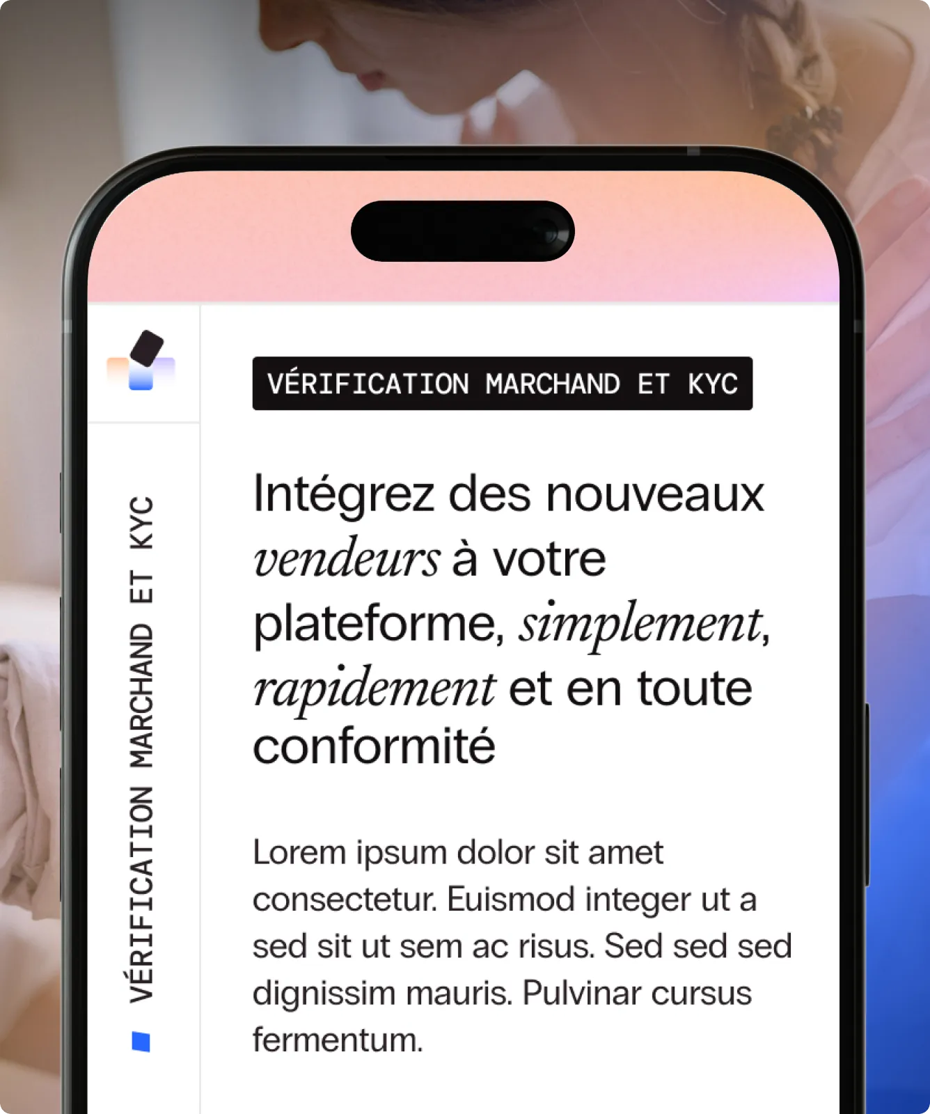 Vue mobile du site Webflow 1Point6