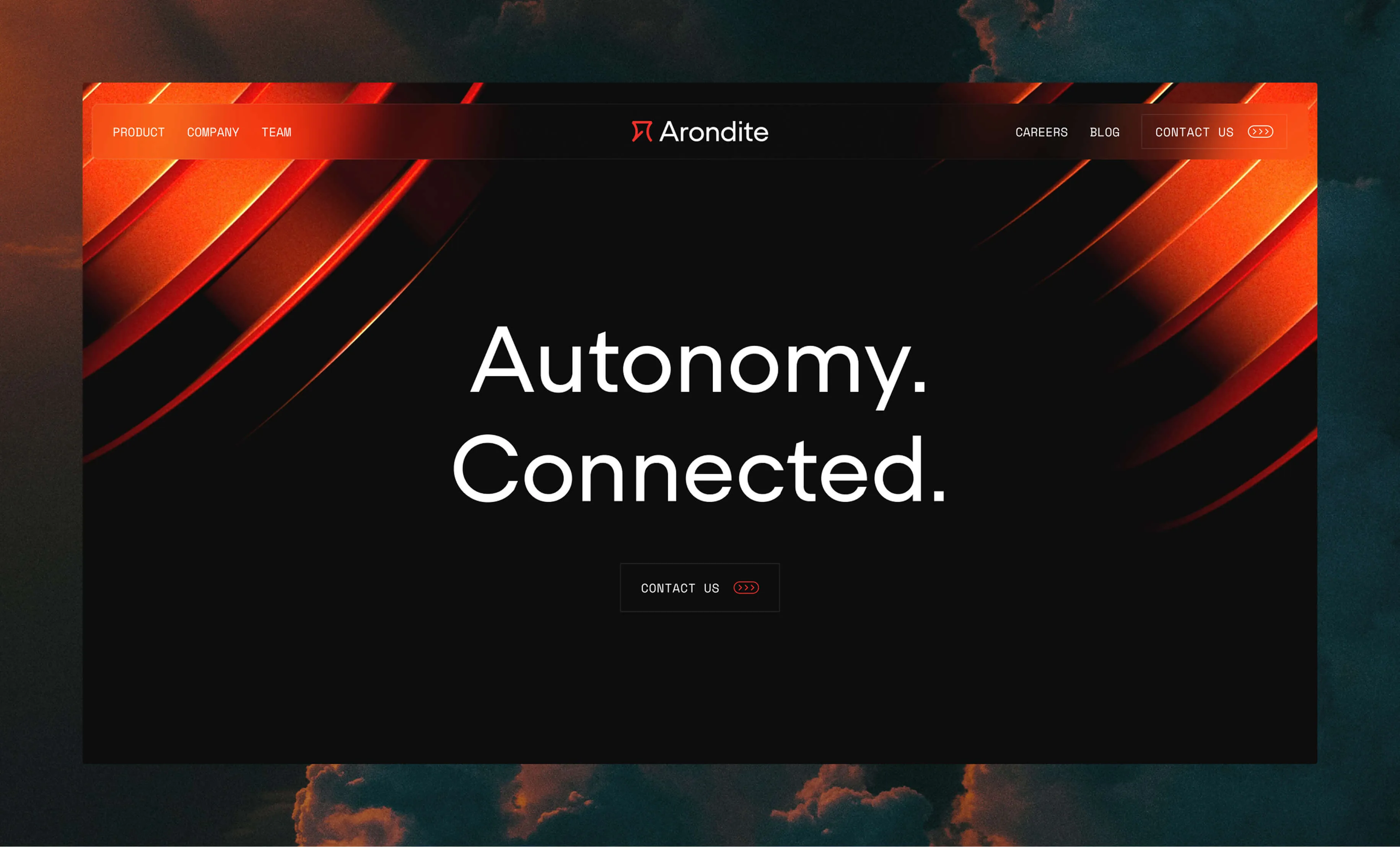 Mockup de présentation du projet Webflow