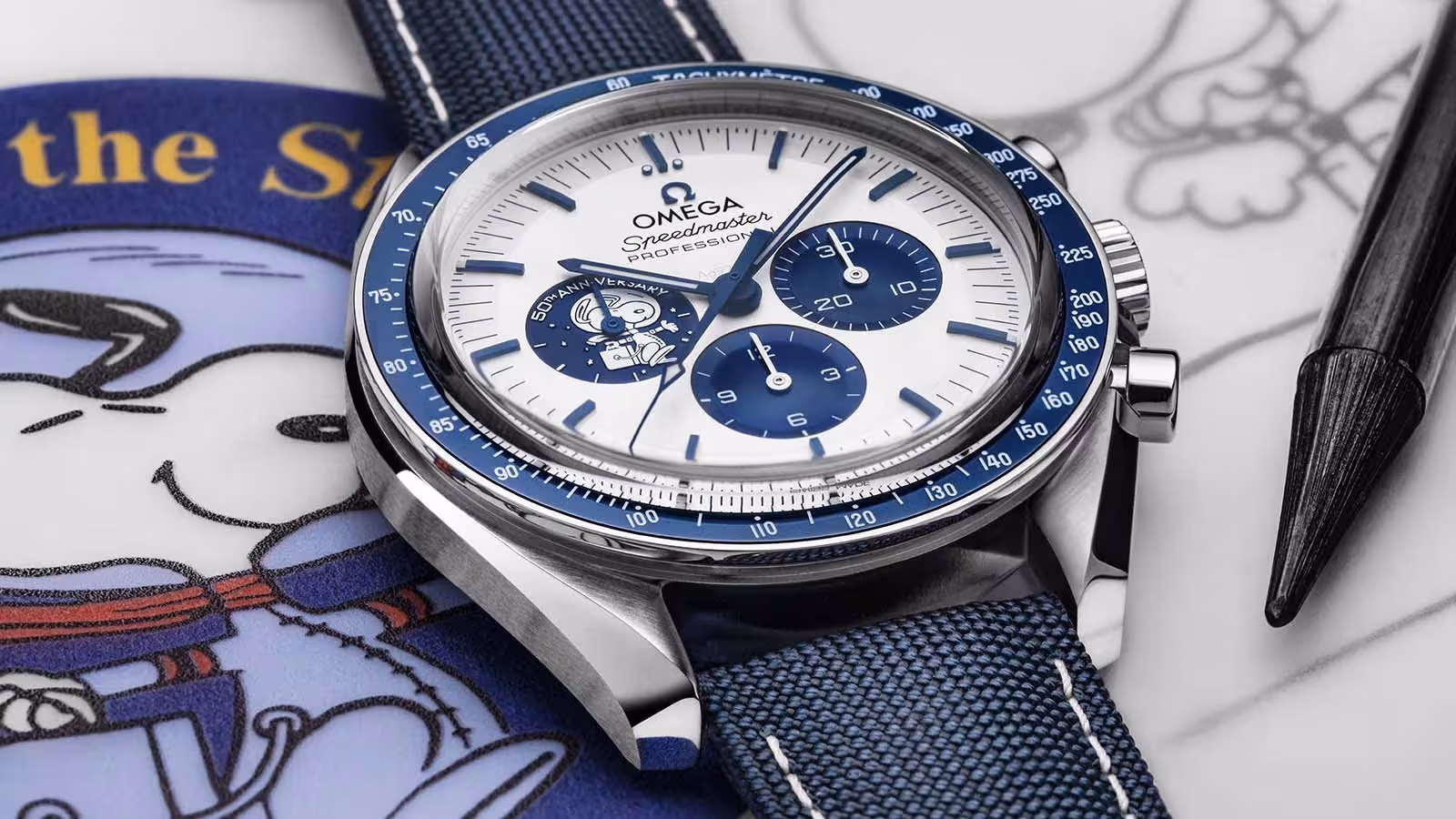 Omega Speedmaster Silver Snoopy