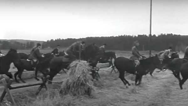 Hubertusjakt at Järvafältet, Stockholm 1956 — A Glimpse of Swedish Equestrian Heritage
