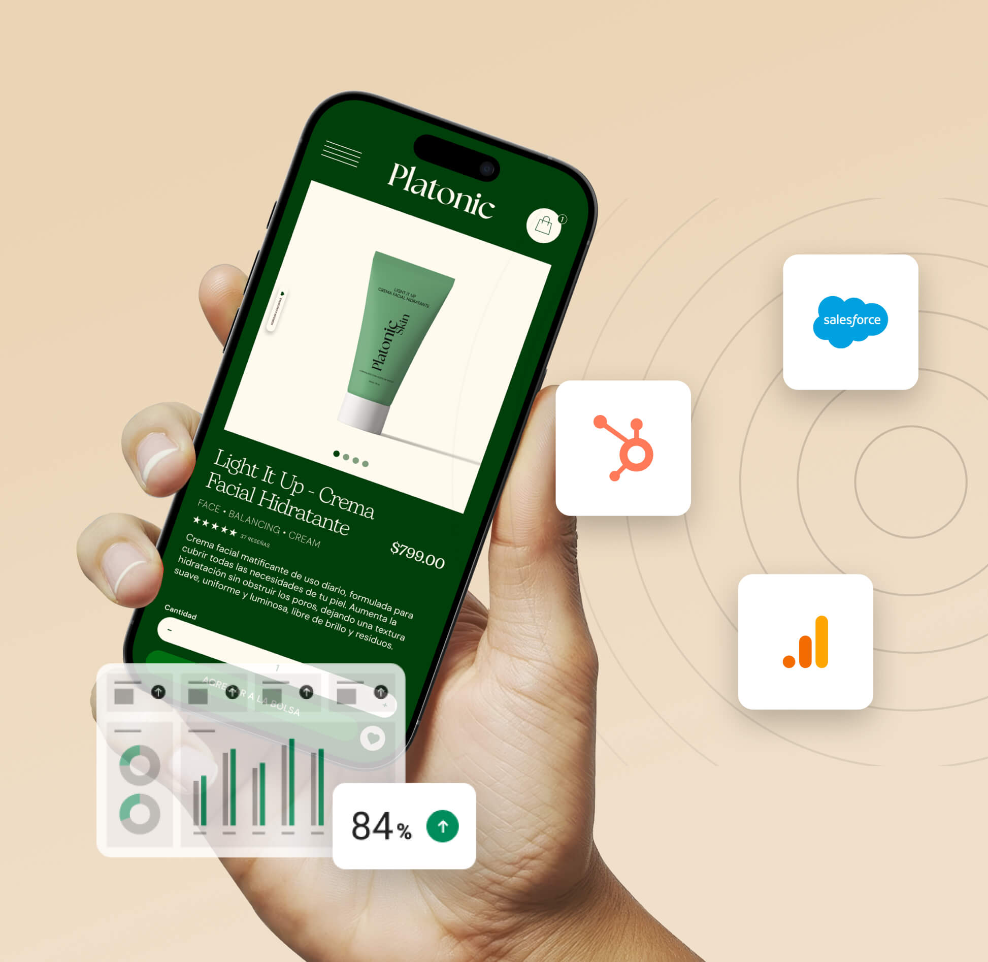 Automatización para ecommerce conectando marketing, CRM y operaciones