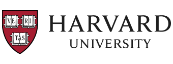 Harvard University shield with VERITAS motto in three open books.