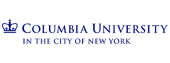 Columbia University logo with a crown icon and text reading 'Columbia University in the City of New York'.