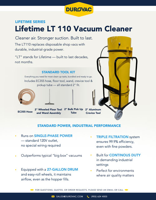 Lifetime LT 110 Vacuum
