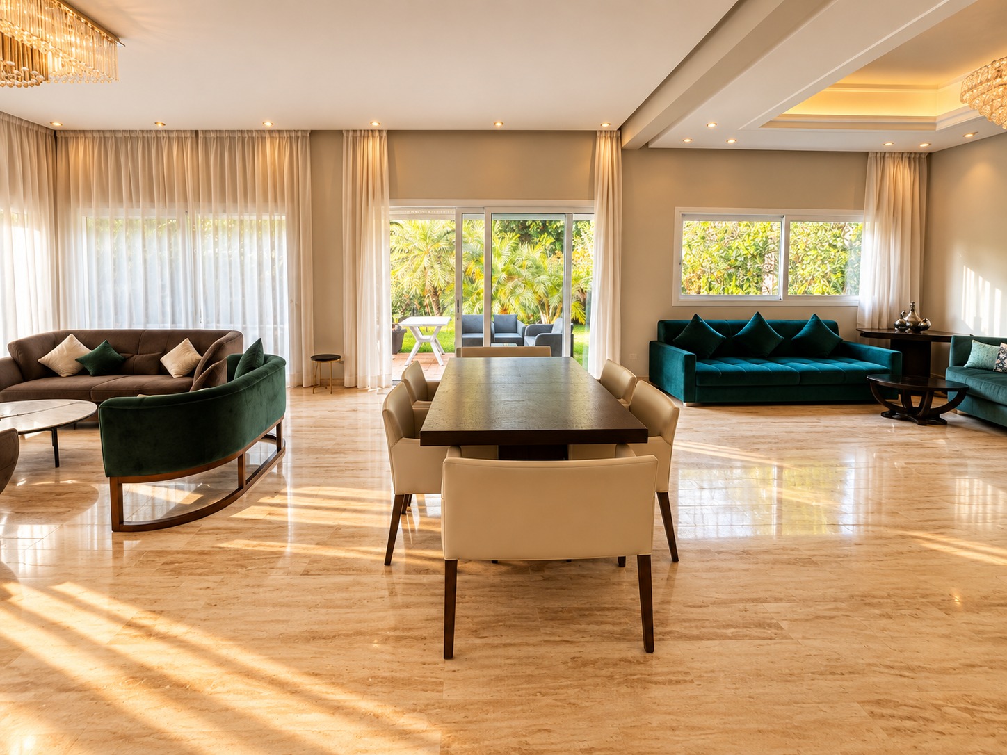 Villa à Louer - Bouskoura - 385 m²