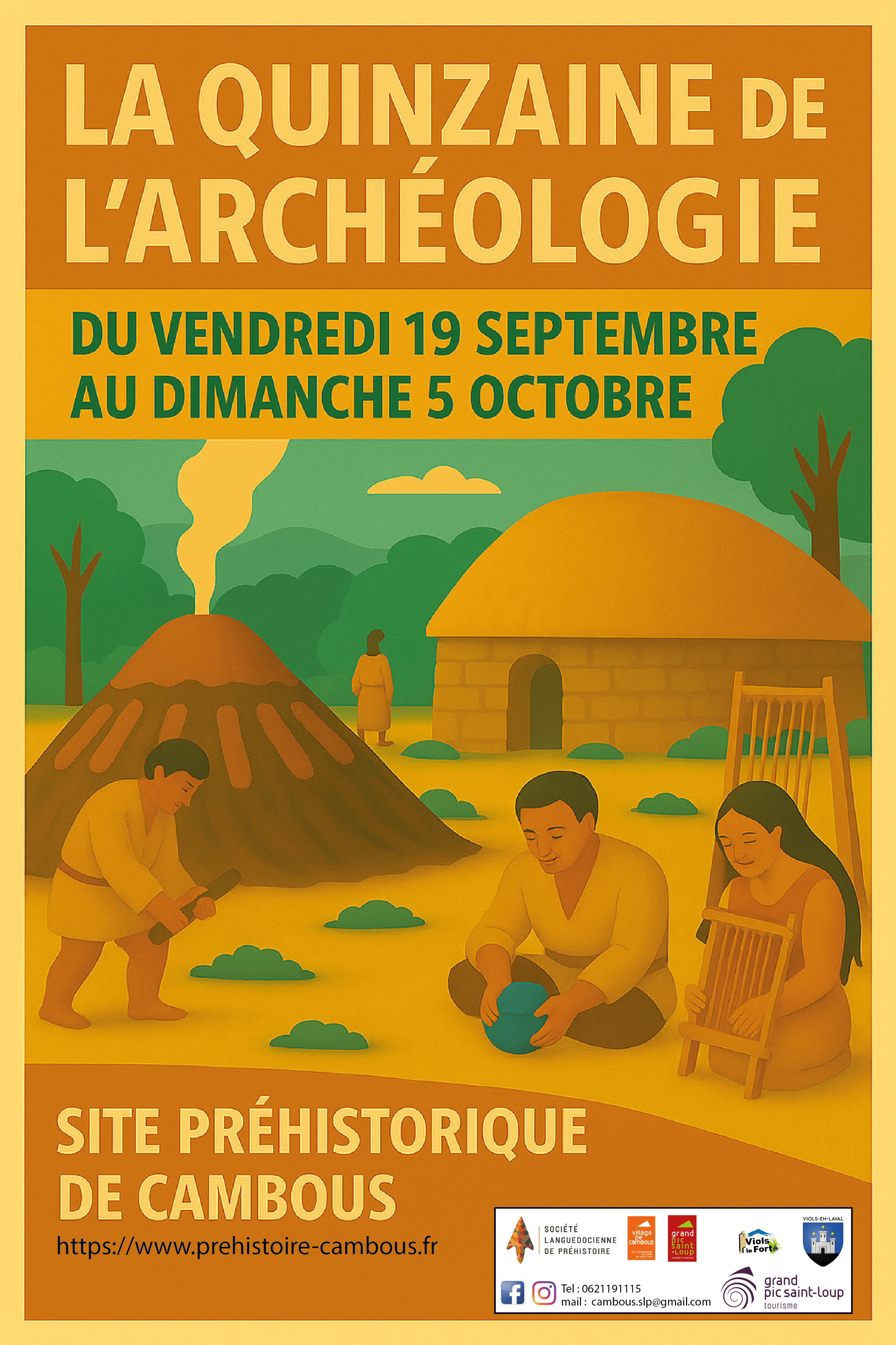 Quinzaine de l'archéologie 2025