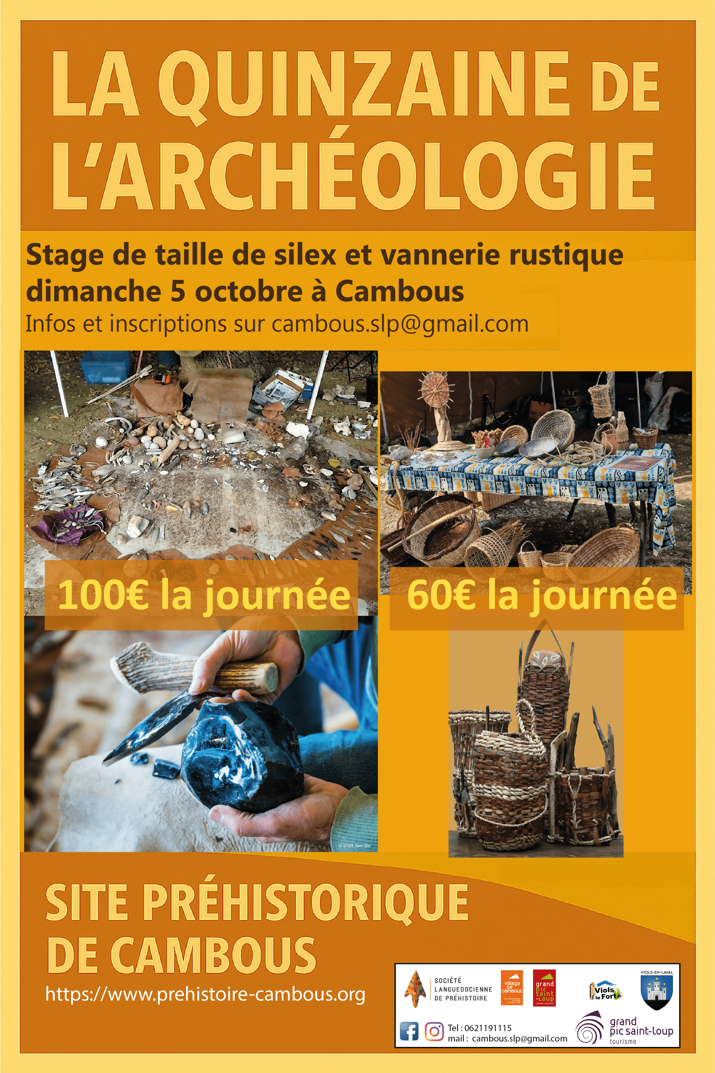 Stages artisanats préhistoriques