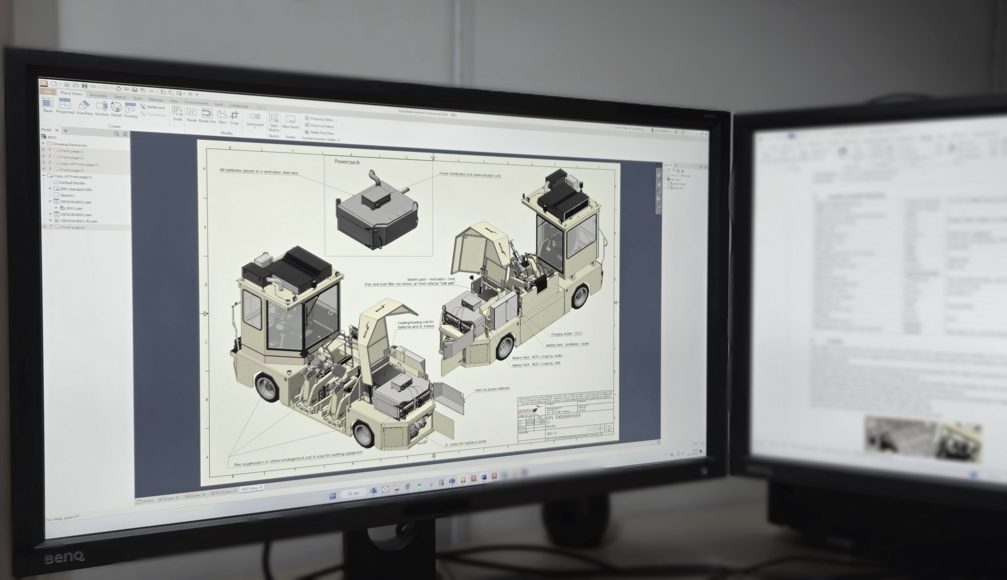 Screens with machine models