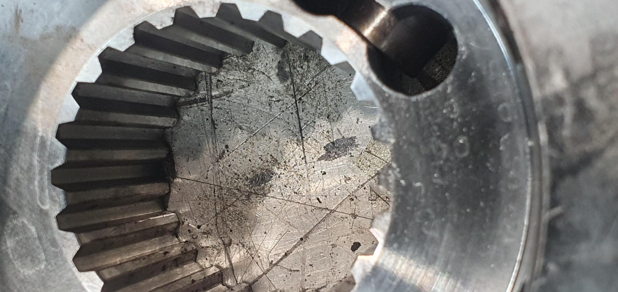 Detail of metal carving