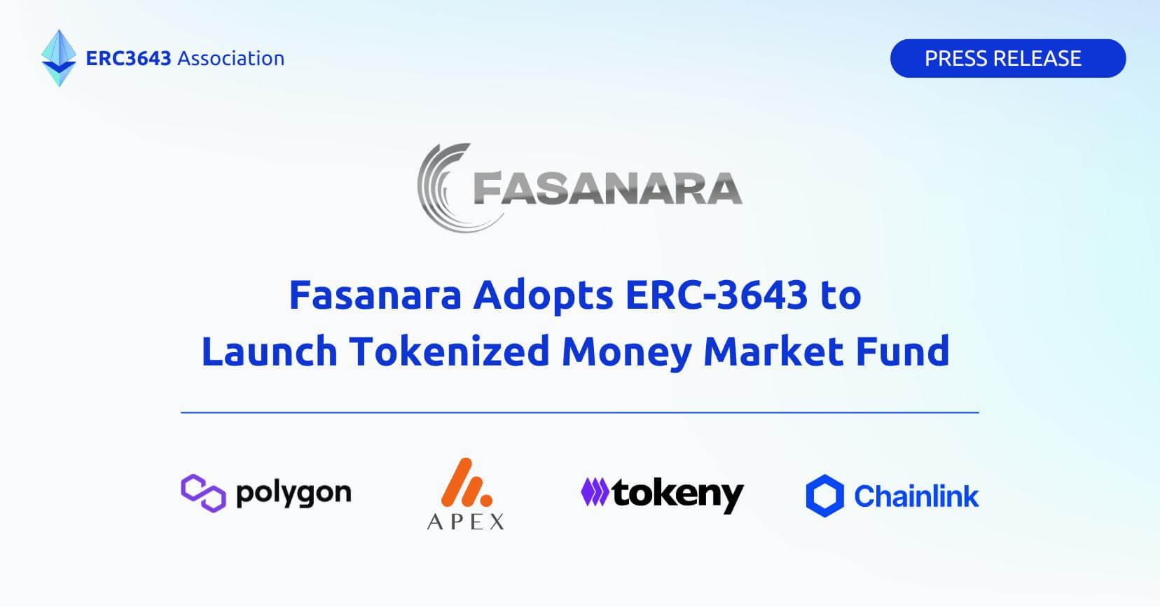 Fasanara Adopts ERC-3643 to Launch Tokenized Money Market Fund