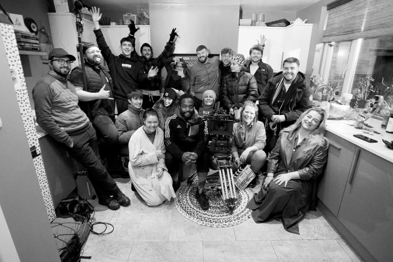 group photo of simply thrilled team