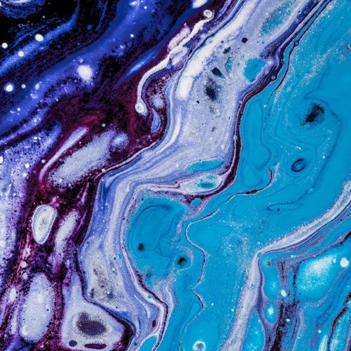 Blue-pink abstract art