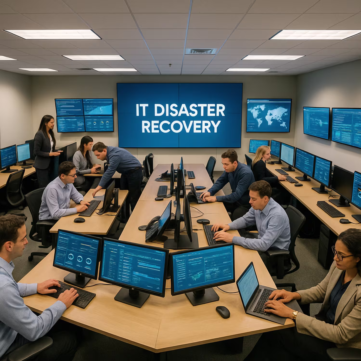 Modern IT Disaster Recovery Center